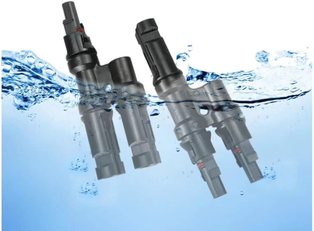 10PCS conectores de rama solar Y conector en par MMF+FFM para conexión paralela Conector T2 (5)