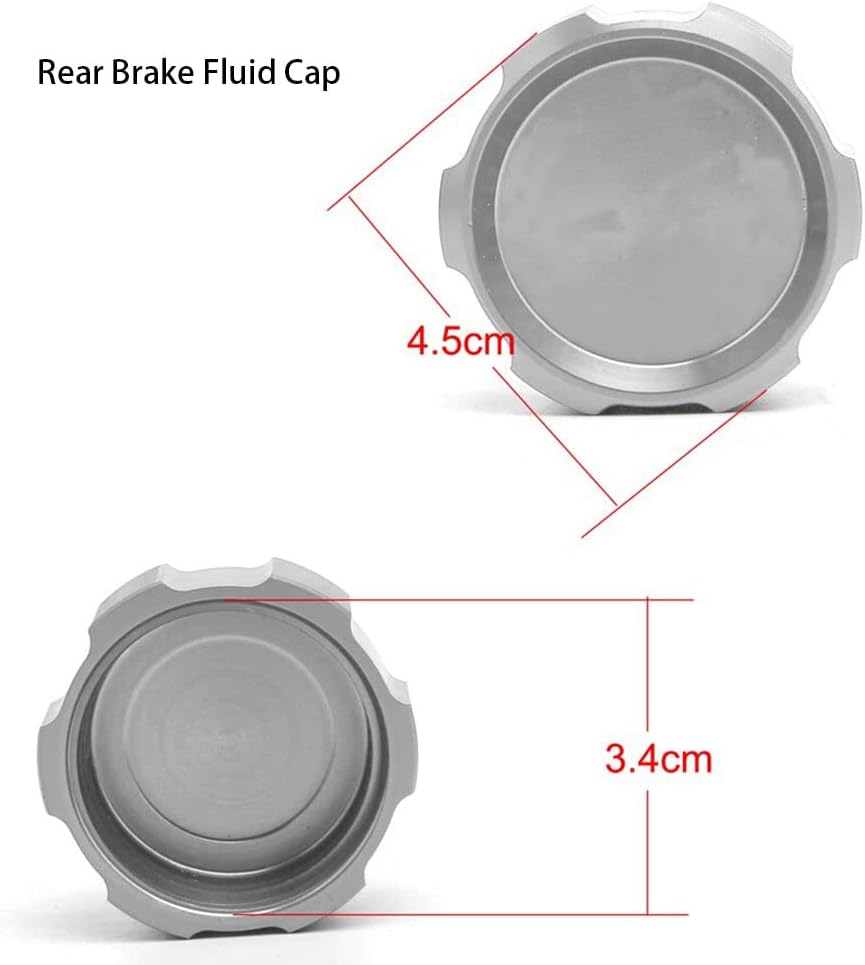 Para Honda CBR1000RR CBR 1000RR 2004-2017 motocicleta CNC aluminio trasero y delantero líquido de freno tapa tapa cilindro
