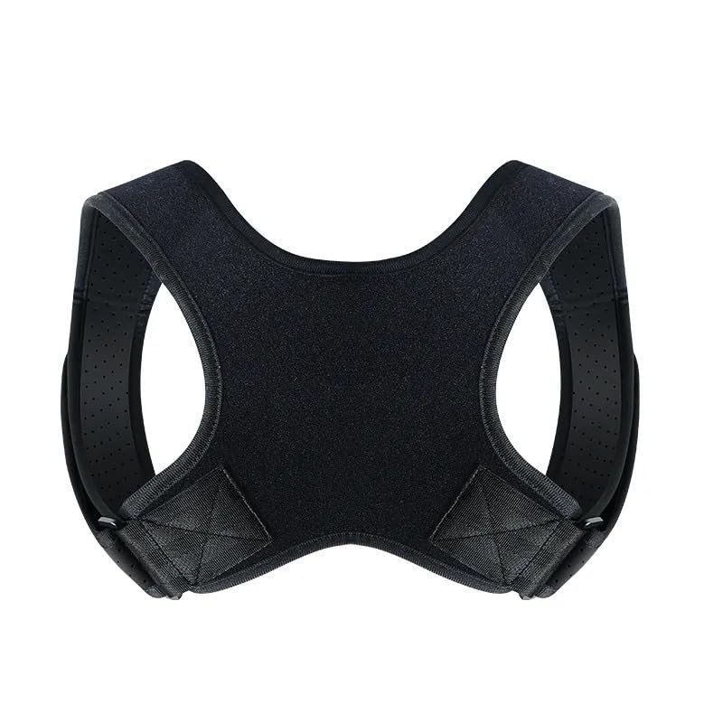 5-Star Corrector de postura para hombres y mujeres, ajustable, cómodo, transpirable, corrector con soporte elástico para la parte superior de la