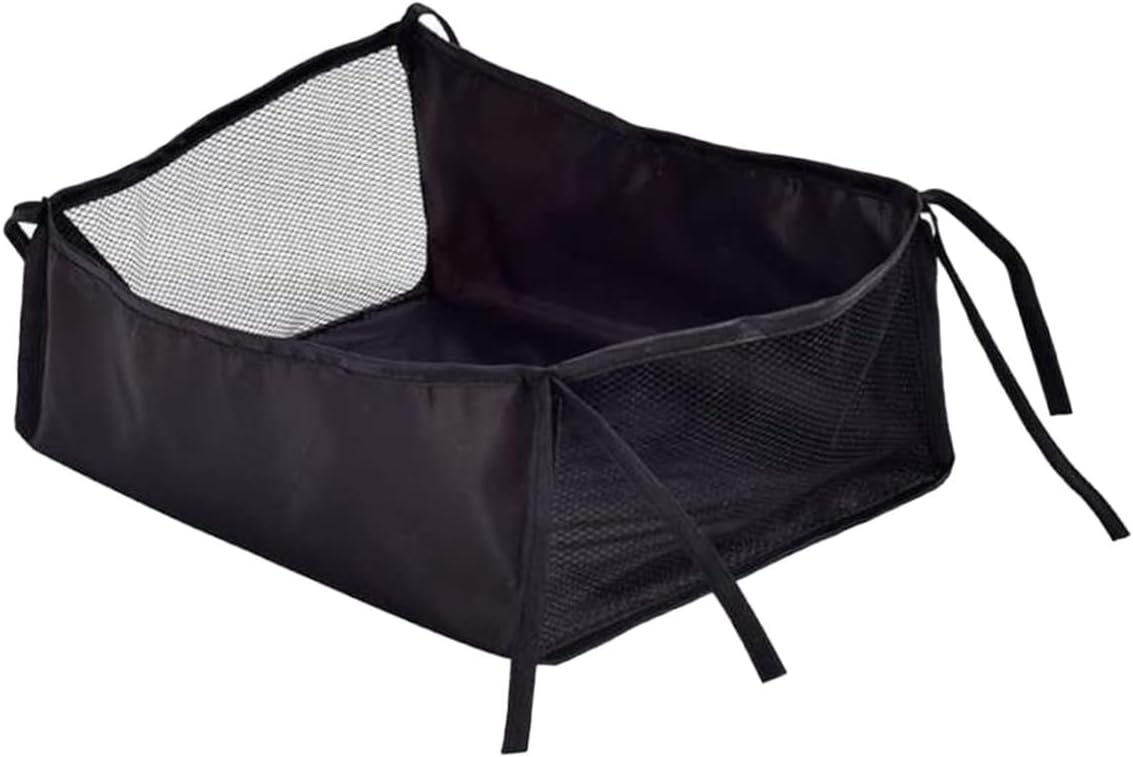 jojofuny Cesta inferior para cochecito de bebé, bolsa de guardería, accesorios para juguetes, pañales, necesidades del bebé