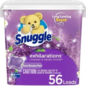Generic Snuggle Exhilarations In Wash – Paquete potenciador de aroma para lavandería, lavanda y orquídea de vainilla, 56 unidades (2) Generic Snuggle Exhilarations In Wash – Paquete potenciador de aroma para lavandería, lavanda y orquídea de vainilla, 56 unidades (2)