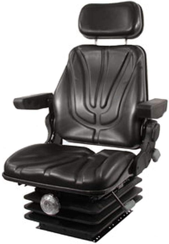 RAParts F10M200 – Asiento mecánico negro para John Deere para JD Tractor RT95 6060 6080 7000 +
