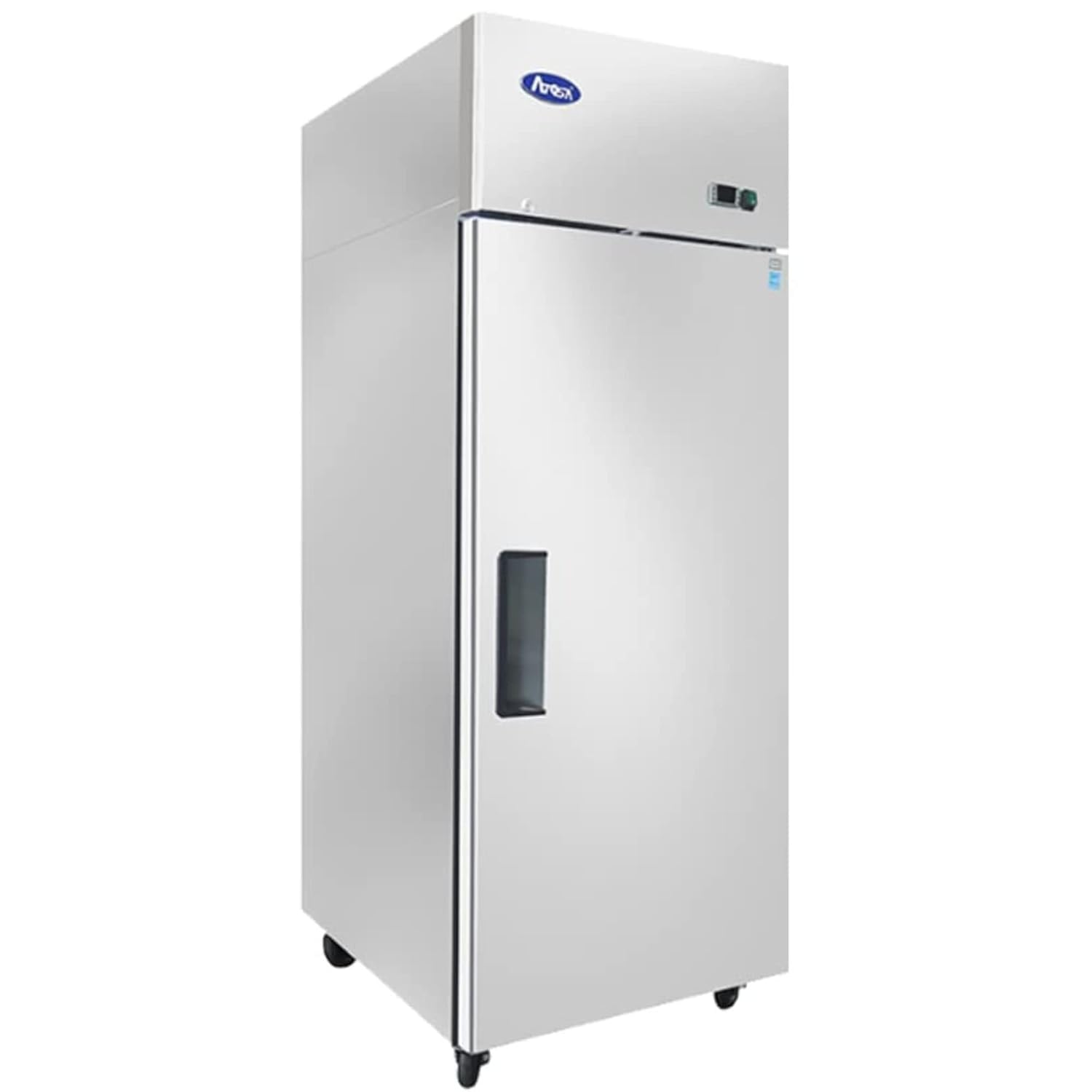 Atosa USA MBF8004GR Refrigerador, vertical, 28.7 pulgadas, plateado
