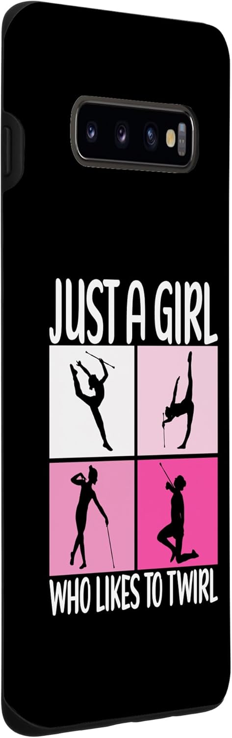 Galaxy S10+ Baton Twirling Outfit Majorette Baton Twirler Case