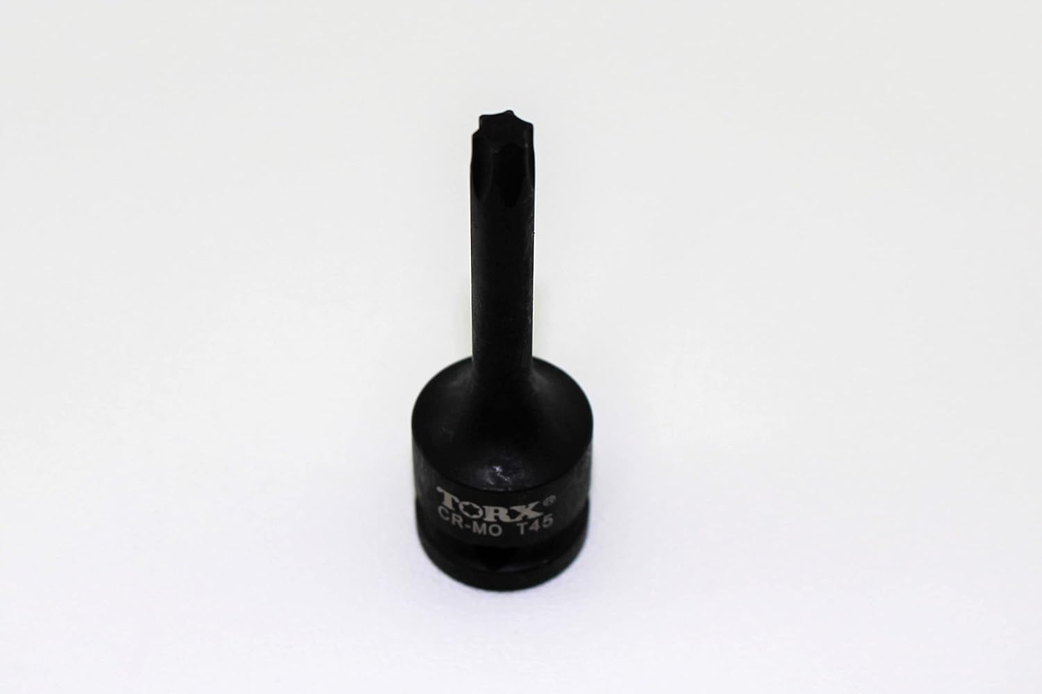 TEMO T45 3 pulgadas de largo Torx Star 6 puntos Negro Impact Bit Socket Herramienta de reparación automática 12 pulgada Square Drive