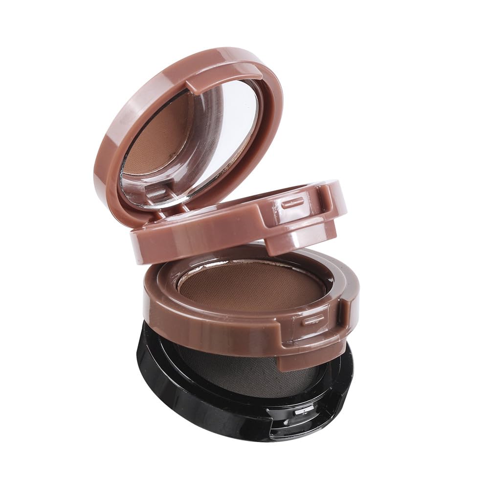 Paleta de polvo de cejas de 3 colores, maquillaje de cejas impermeable y duradero, relleno de cejas en polvo para dar forma a las cejas perfectas