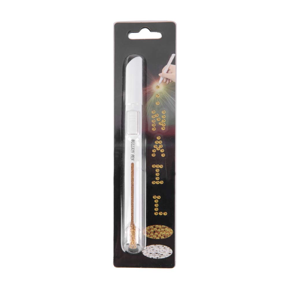Sonew Bolígrafo de lingote de arte de uñas, cuentas de metal, pintura y dibujo, decoración de manicura, alrededor de 2,800 bolas de metal