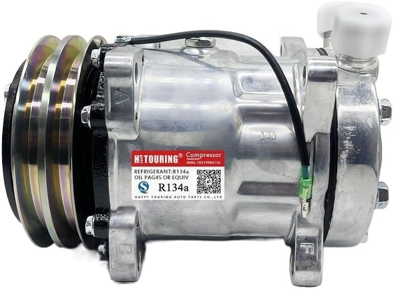 SD7H15 Sanden 7H15 709 4643 5416 5720 6071 7974 7975 8012 compresor de CA 8177 8223 8476 8485 8496 9005 9114 9129 99 263 7 849 7898 (color  24 V)