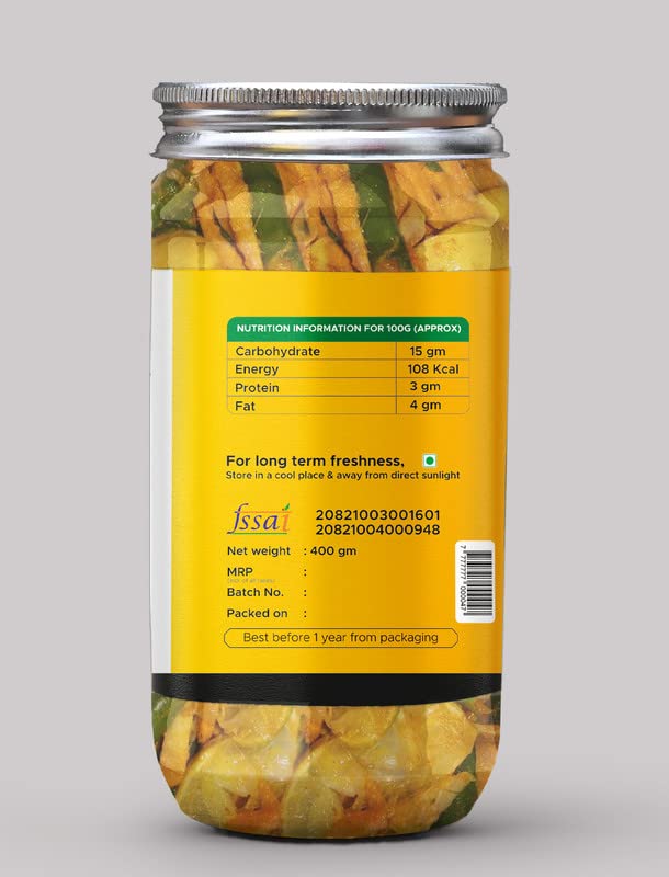 Limón+pepinillo de jengibre Neembu+Adrak Ka Aachar(400G) – Receta de la madre  Pepinillo orgánico del norte de la India  Limón+pepinillo de jengibre