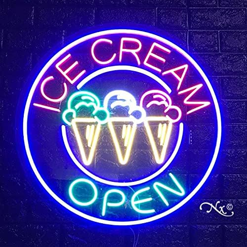Cartel de neón led helado 26″ x 26″ #31150