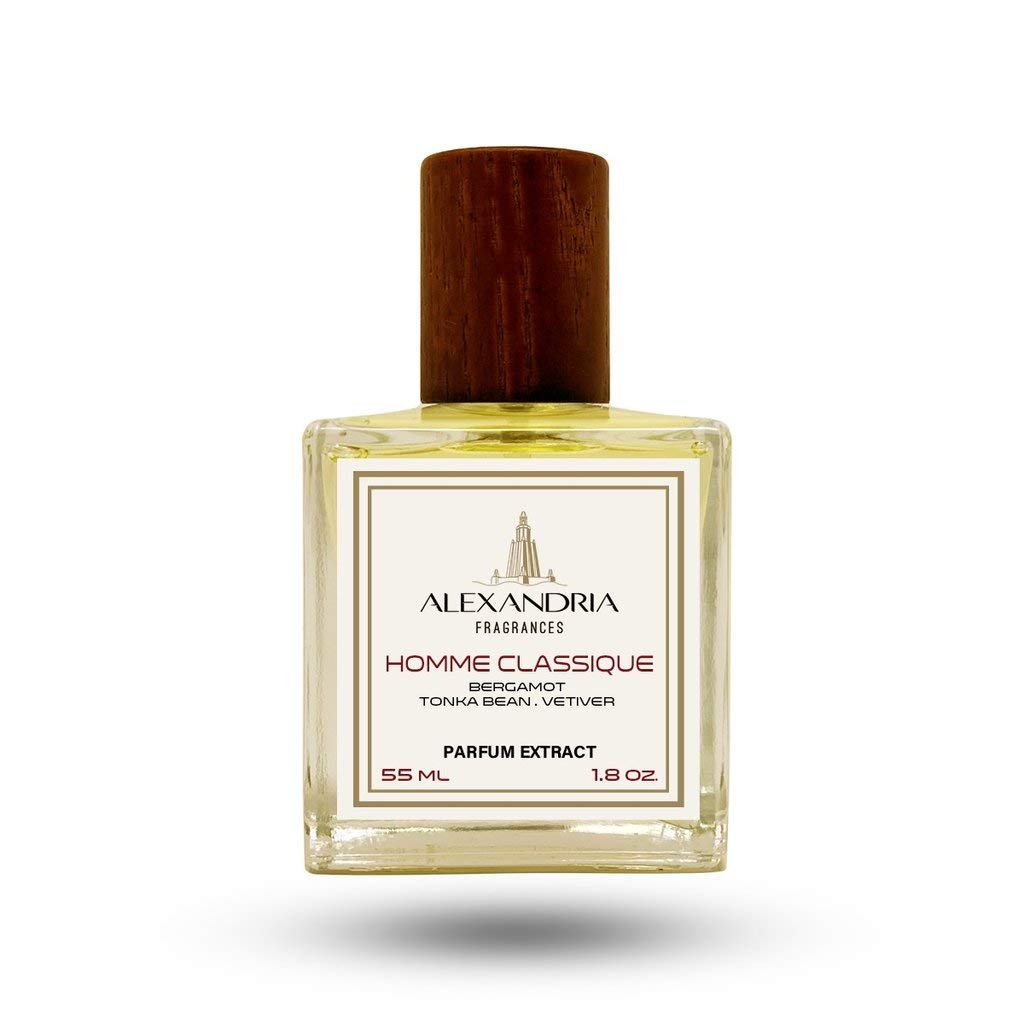 Alexandria Fragrances Homme Classique 1.8 oz 55ML Extrait De Parfum, Larga Duración, Día o Noche