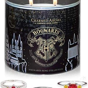 Charmed Aroma Harry Potter – Vela Hogwarts, colección de anillos de la casa Hogwarts (Casa Gryffindor, anillo tamaño 9) Charmed Aroma Harry Potter – Vela Hogwarts, colección de anillos de la casa Hogwarts (Casa Gryffindor, anillo tamaño 9)