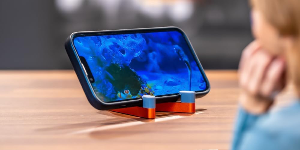 Soporte de teléfono celular de alta calidad  Soporte de teléfono para escritorio  Soporte plegable y portátil para teléfono celular  Soporte de