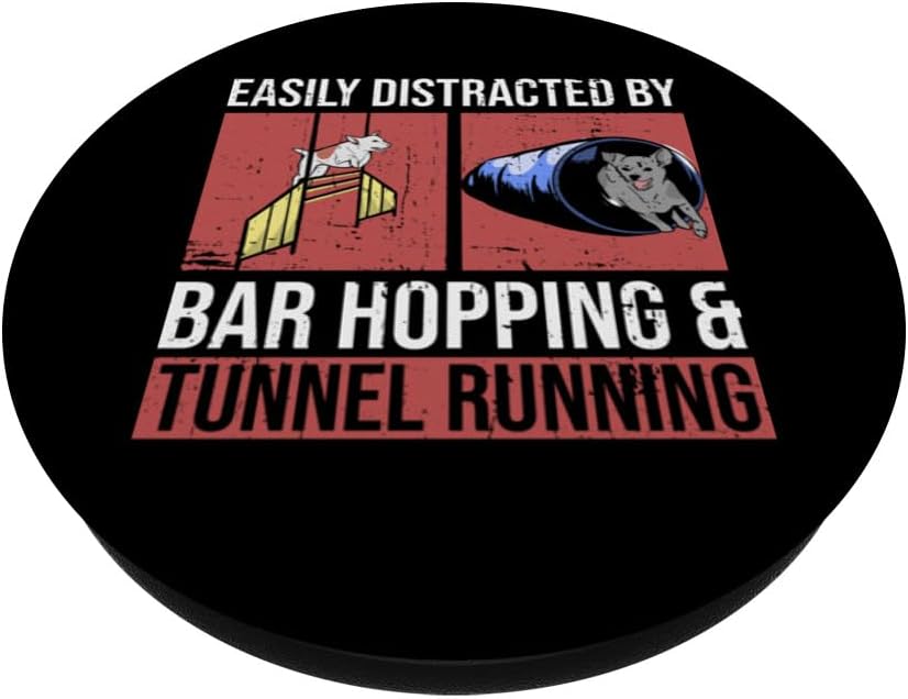 Dog Agility Design For Dog Trainer PopSockets Standard PopGrip