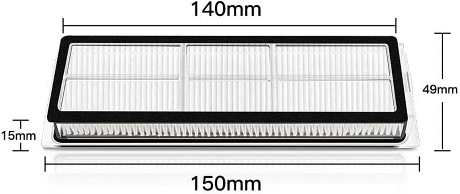 Compatible con Xiaomi Mijia 1C STYTJ01ZHM Cepillo principal lateral Tanque de agua Trapeador paño HEPA filtro piezas kit robot aspirador accesorios