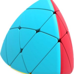 AMGRBCUBO QiYi Mastermorphix 3 Speed Cube Pyramorphix Rice Dumpling Speed Cube – Cubo de velocidad sin adhesivo AMGRBCUBO QiYi Mastermorphix 3 Speed Cube Pyramorphix Rice Dumpling Speed Cube – Cubo de velocidad sin adhesivo