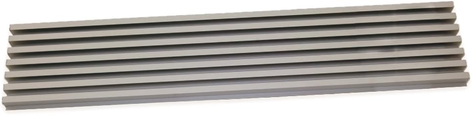 8934869 Rejilla de ventilación para neverahorno de aluminio anodizado acero inoxidable
