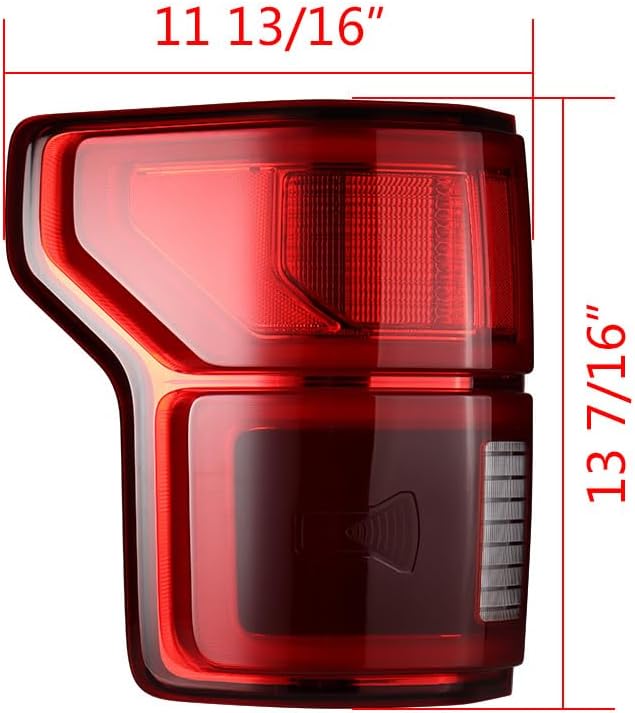 1 luz trasera LED para el lado izquierdo del conductor FO2800268 FO2800268C FO2800268C, lámpara de señal de giro de freno para correr, compatible