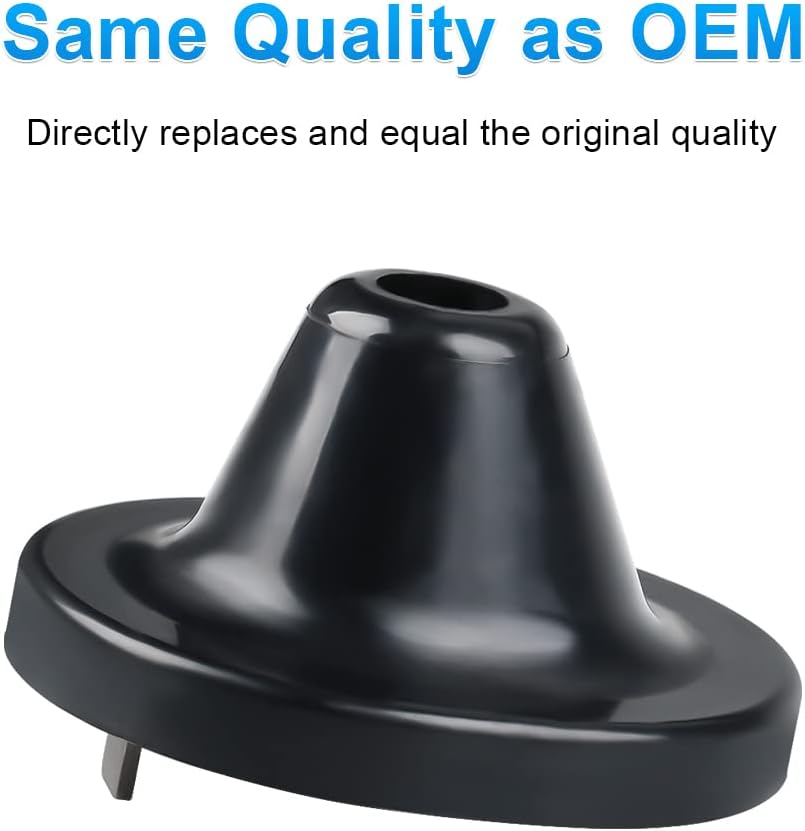 JDMON Parachoques de capó trasero compatible con Freightliner Cascadia, sustituye a A18-59704-000 A17-20868-000 (2 piezas)