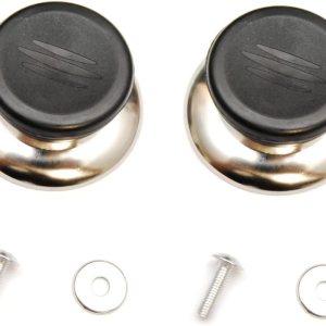 Perilla de repuesto para tapa de olla, mango de sujeción, universal, para cocina, resistente al calor, 2 unidades Perilla de repuesto para tapa de olla, mango de sujeción, universal, para cocina, resistente al calor, 2 unidades
