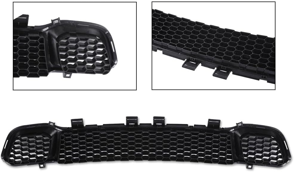 Parachoques delantero inferior compatible con Jeep Cherokee North 2014-2016 2018apto para Jeep Cherokee Overland 2016-2018apto para Jeep Cherokee
