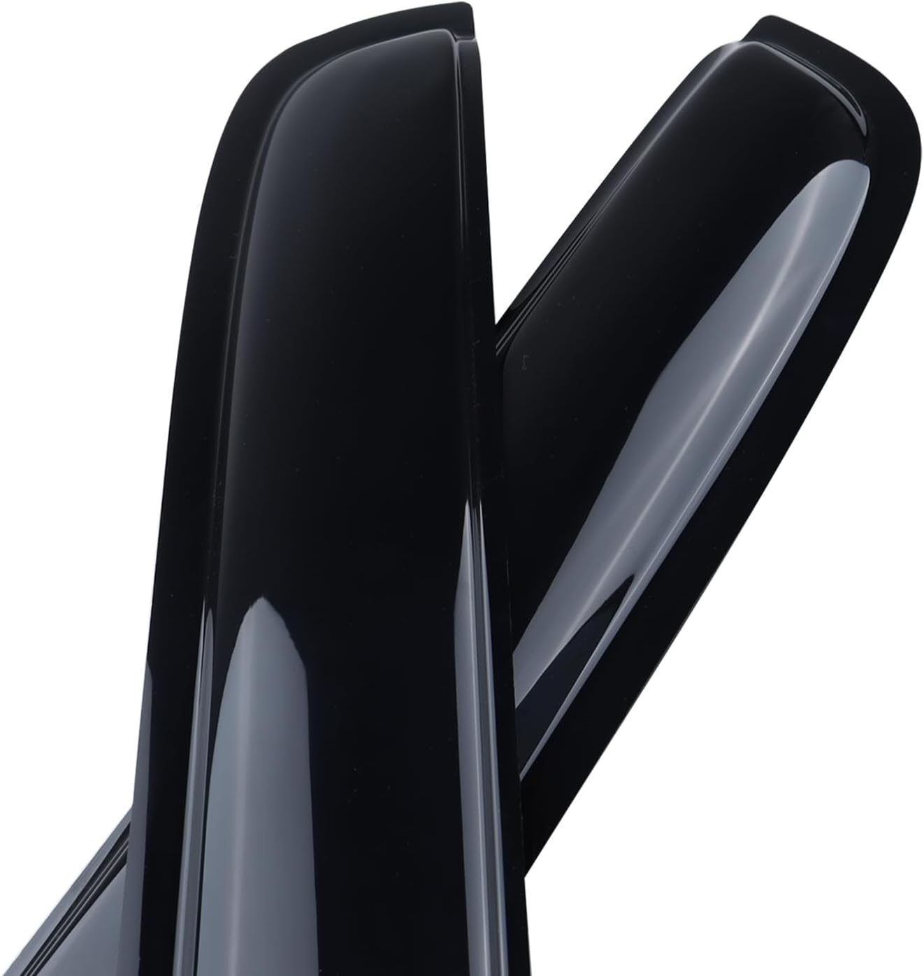 AOKAILI Protector de lluvia compatible con Ford Maverick 2022 2023, 4 deflectores de ventana de sol ahumado oscuro