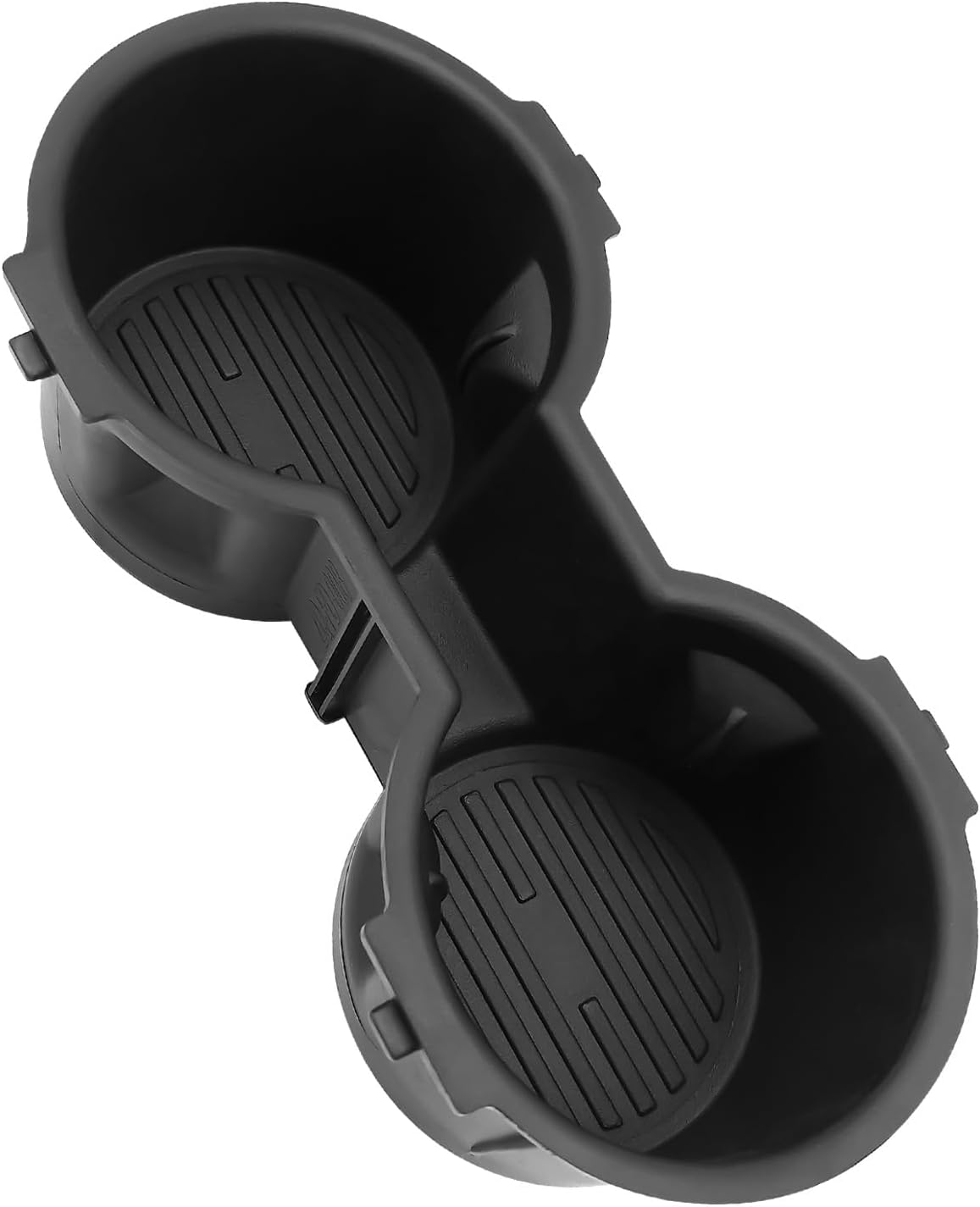 Insertos para portavasos de goma para consola de automóvil con capacidad para 2 tazas, apto para Ford F-150 XLT XL Lariat solo 2015-2017, apto para