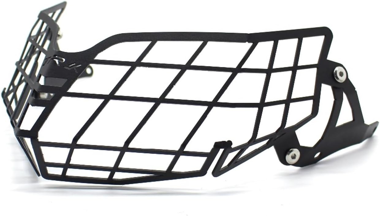 Para Benel-& li TRK502 TRK 502 Moto Parts Accesorios de motocicleta negro faro protector protector rejilla cubiertas faro malla parrilla