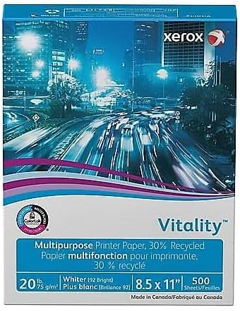 Xerox Vitality 3R06296 – Papel multiusos (8,5 x 11 pulgadas)