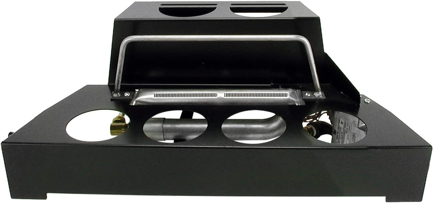 Rasmussen Alterna – Kit de quemador de bolas de fuego sin ventilación (AFB20-LG-AFB20-SE-B-N), 20 pulgadas, piloto de seguridad listo para control