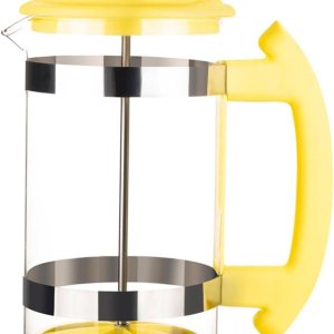 Cafetera de prensa francesa de 34 onzas, prensa de café de acero inoxidable, cafetera de vidrio de borosilicato resistente para acampar y viajes, Cafetera de prensa francesa de 34 onzas, prensa de café de acero inoxidable, cafetera de vidrio de borosilicato resistente para acampar y viajes,