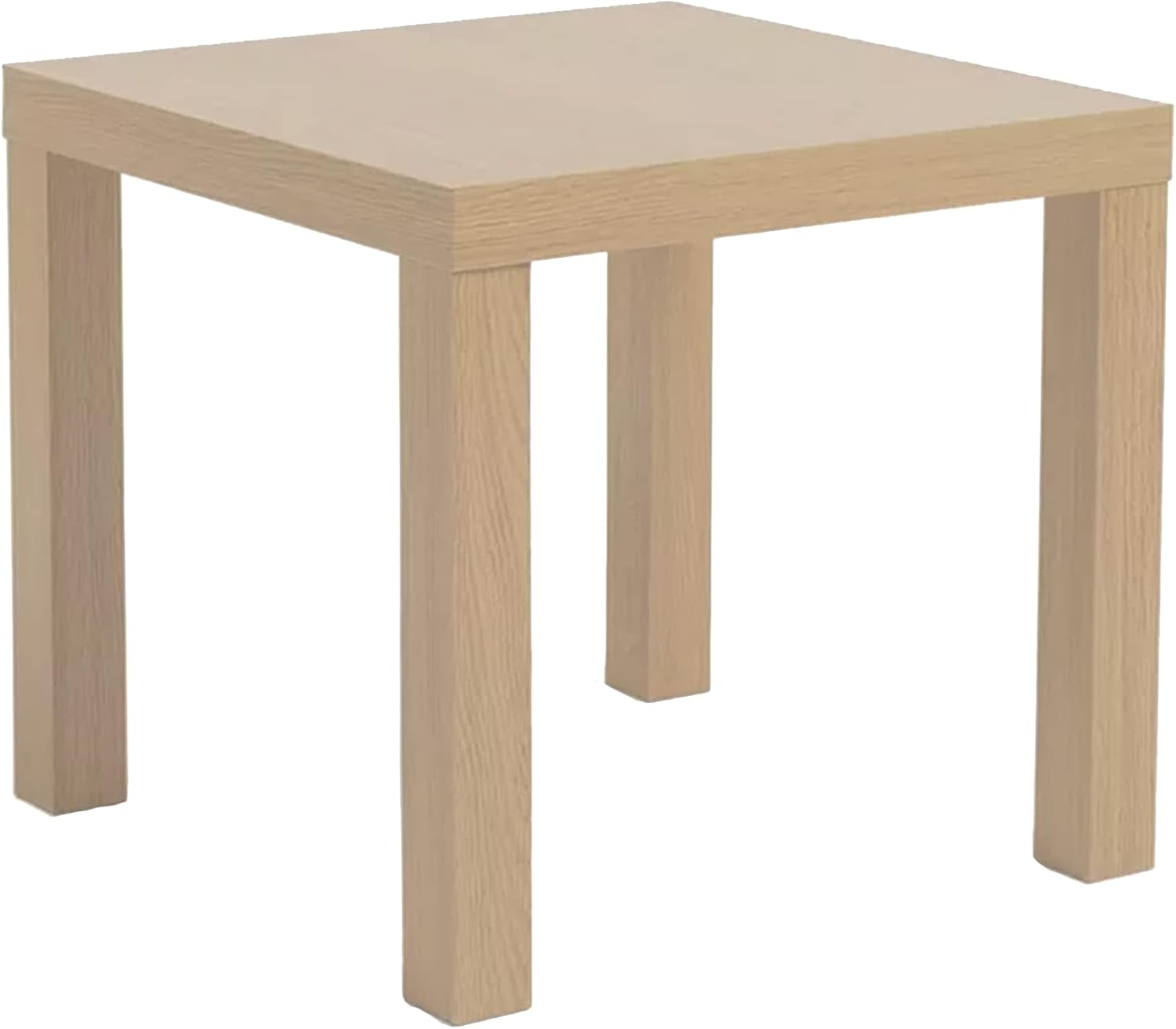 Mesa auxiliar con diseño clásico, mesa auxiliar de cama, mesa auxiliar, ligera, fácil de montar, mesa cuadrada pequeña para oficina, sala de estar,