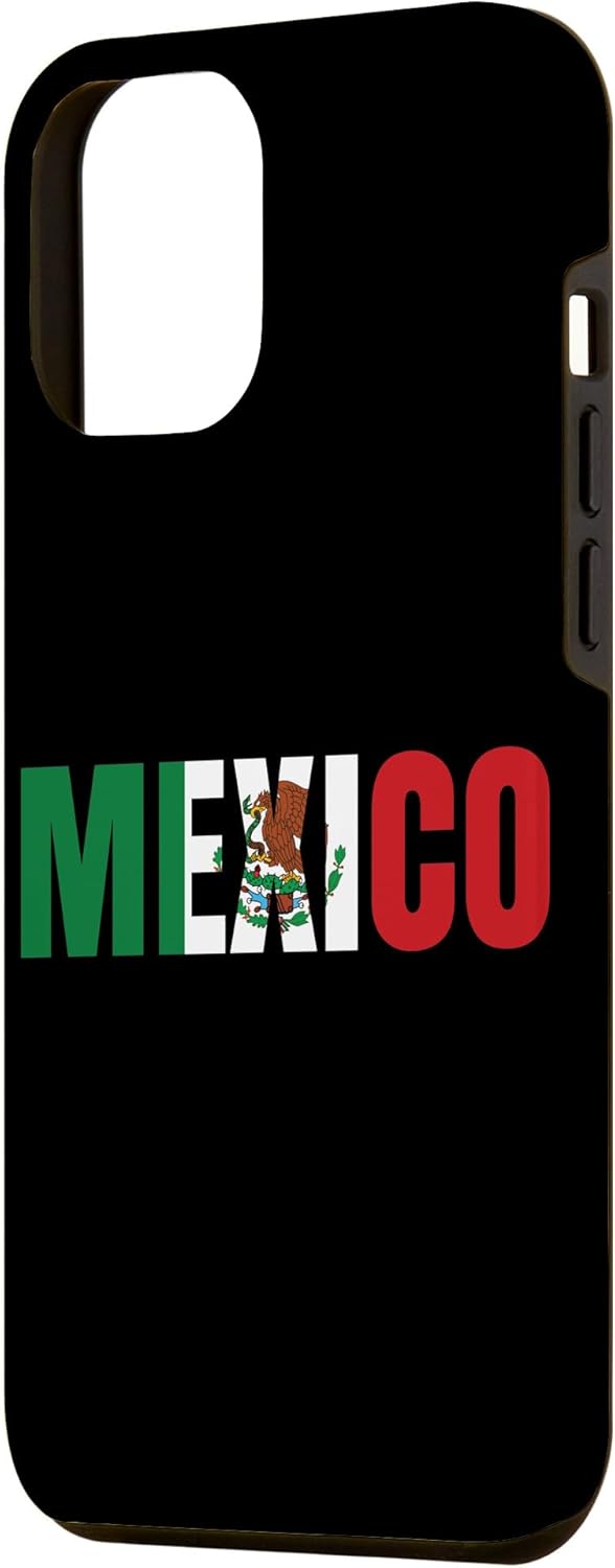 Funda para iPhone 13 Pro Max con la bandera de México Dad Men Latino Mexican Chicano Hispanic Flag Case