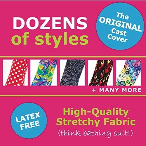 CastCoverz! Funda para brazo de diseño Bengalicious – Pequeño corto 7 pulgadas de largo x 7 pulgadas de circunferencia – extraíble y lavable –