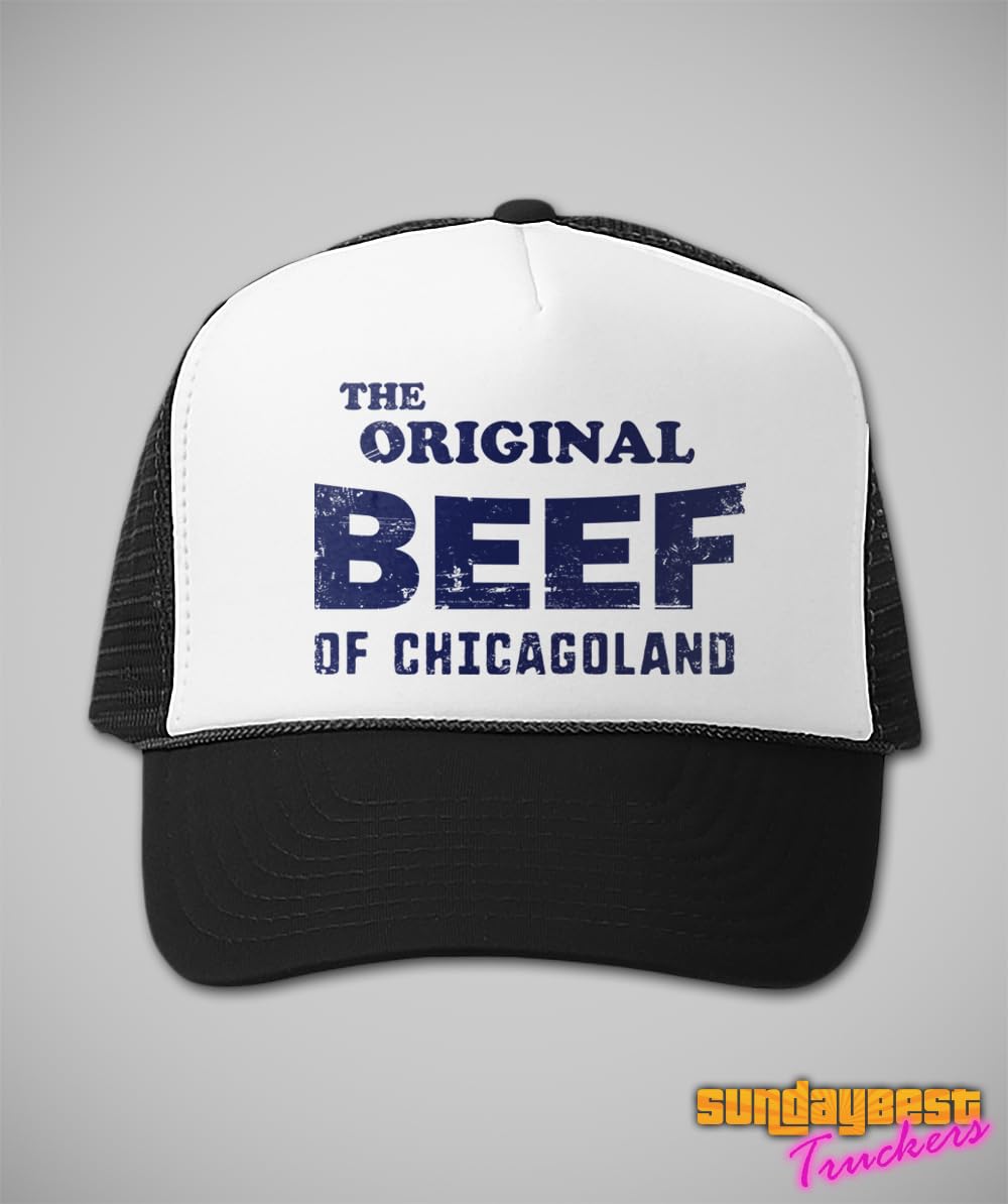 The Bear TV Show Trucker Hat The Original Beef of Chicagoland Merch Shirt Halloween Costume Gift Chef Cook Foodie Food Lover