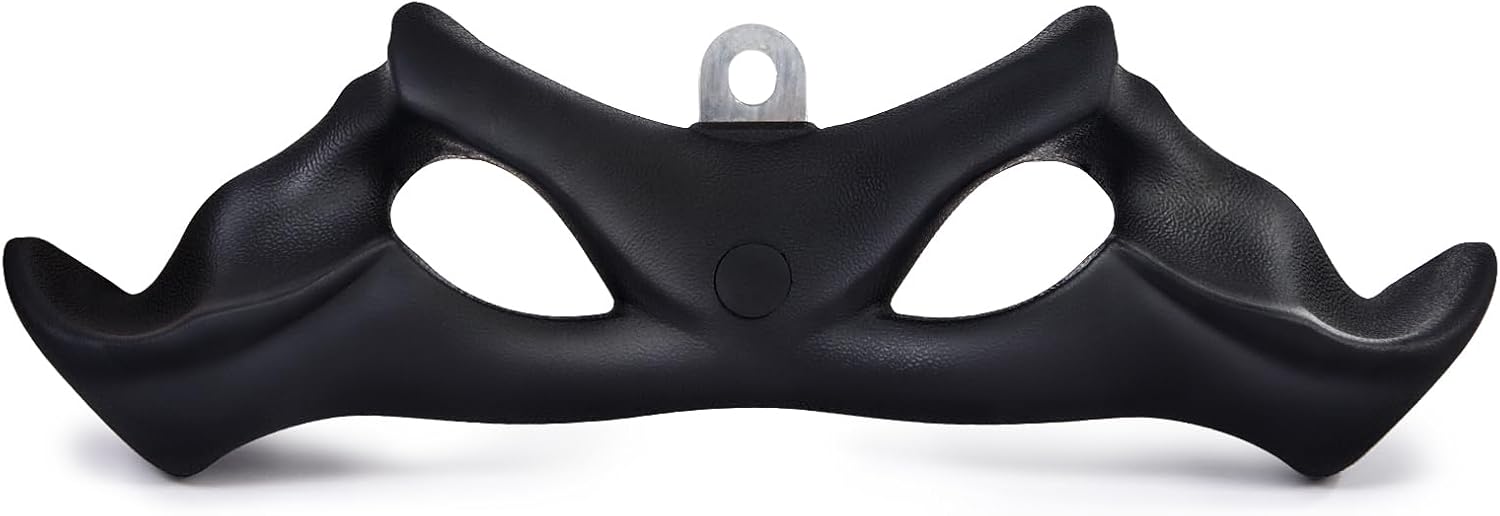 LAT – Barra de tracción con agarres ergonómicos, barra de tríceps para bíceps, accesorio de cable para gimnasio, ejercicio muscular, entrenamiento