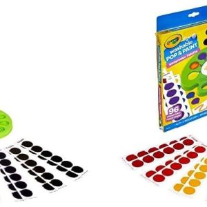 Crayola Juego de pintura de acuarela, paleta de pintura para reventar y pintar, pinturas lavables para niños, regalo (paquete de 2) Crayola Juego de pintura de acuarela, paleta de pintura para reventar y pintar, pinturas lavables para niños, regalo (paquete de 2)