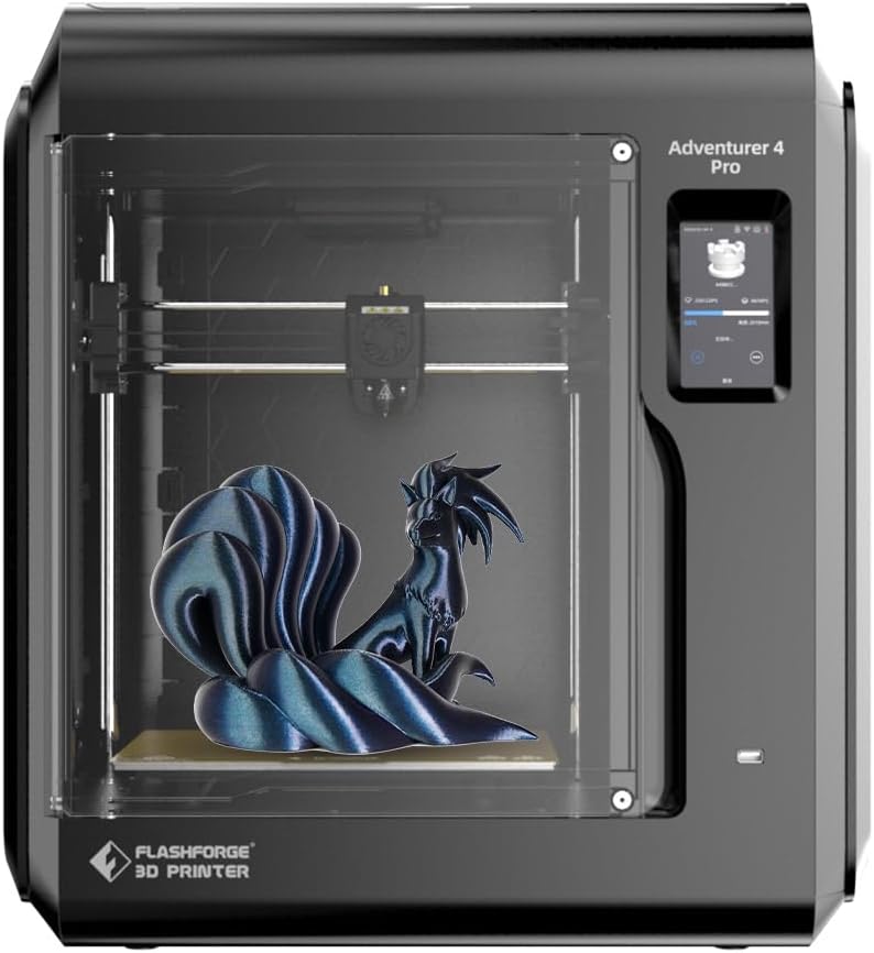 FLASHFORGE Impresora 3D Adventurer 4 Pro, nivelación automática de 30 puntos, sistema de enfriamiento eficiente, velocidad de impresión 5 veces más