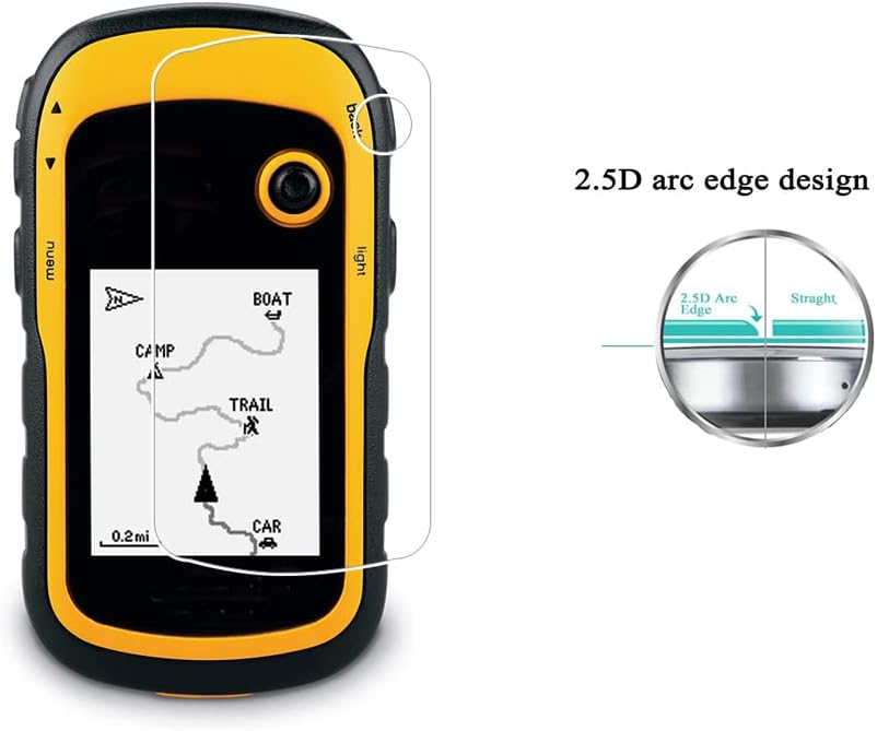 Zshion – Protector de pantalla compatible con Garmin eTrex 10 20 20 x 22 x 30 30 x 32 pulgadas, película protectora de vidrio templado para