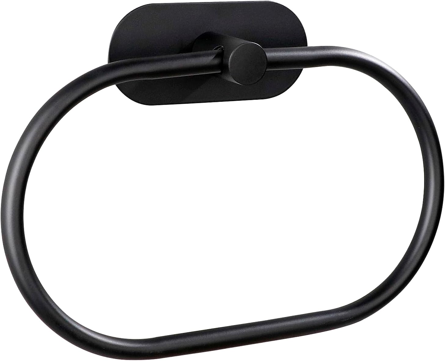 Toallero  anillo de toalla de baño, anillo de toalla de mano autoadhesivo para baño, soporte de toalla de mano adhesivo de acero inoxidable, sin