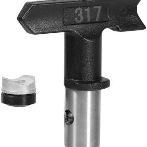 Boquilla de pintura de acero de tungsteno reversible Punta de pulverización de pintura sin aire Accesorios de máquina de pulverización (317) Boquilla de pintura de acero de tungsteno reversible Punta de pulverización de pintura sin aire Accesorios de máquina de pulverización (317)