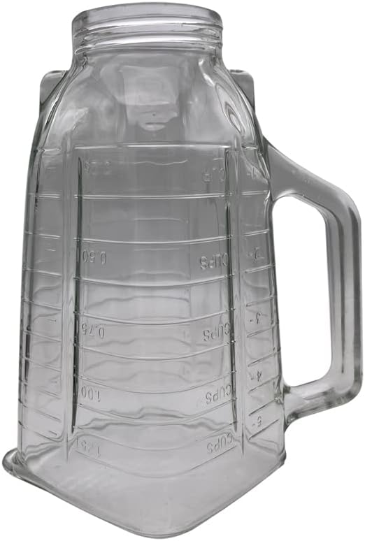 Licuadora de 5 tazas de vidrio, compatible con los modelos de licuadora Oster 4108, 4109, 4106, 4110, 4111, 4117 Series Classic y Osterizer Series