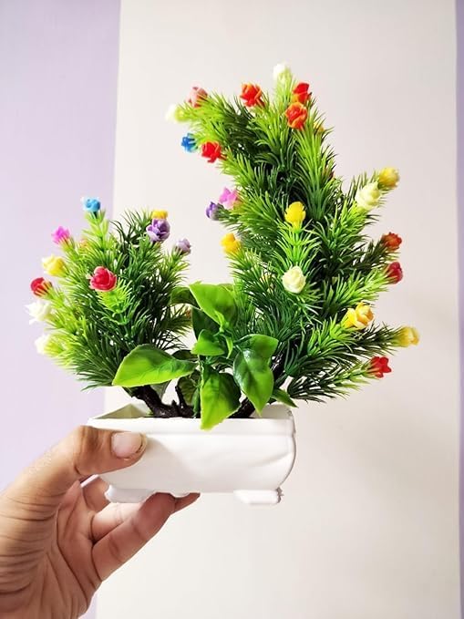 Maceta artificial Bonsái artificial para decoración de la oficina en el hogar, plantas de interior Bonsái