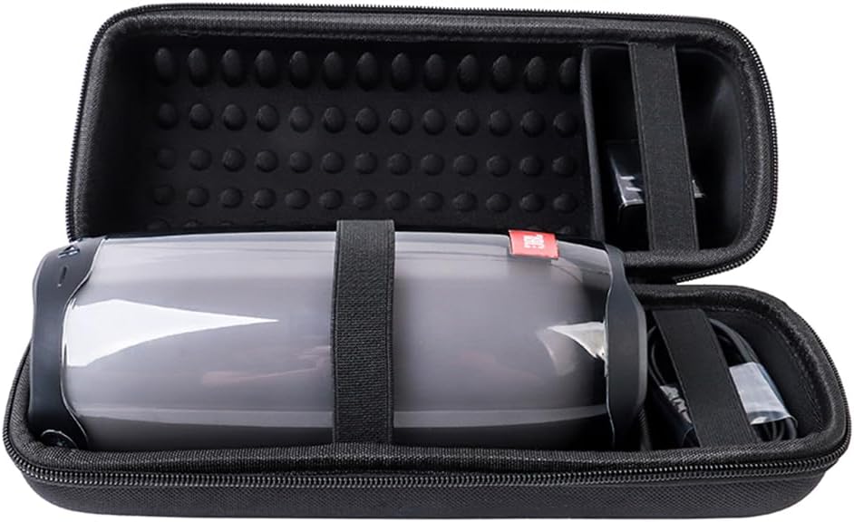 Funda de almacenamiento para altavoces JBL Pulse 4 con correa para el hombro y la mano, funda de transporte rígida de EVA para viaje, funda