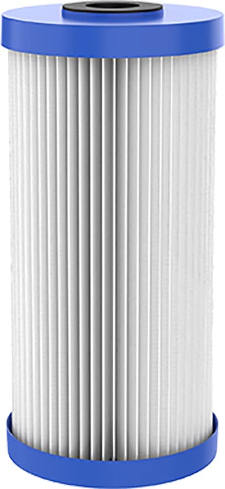 Pentair OMNIFilter RS6 Filtro de agua de sedimentos, 10 pulgadas, cartucho de repuesto plisado resistente para toda la casa, 10 x 4.5 pulgadas