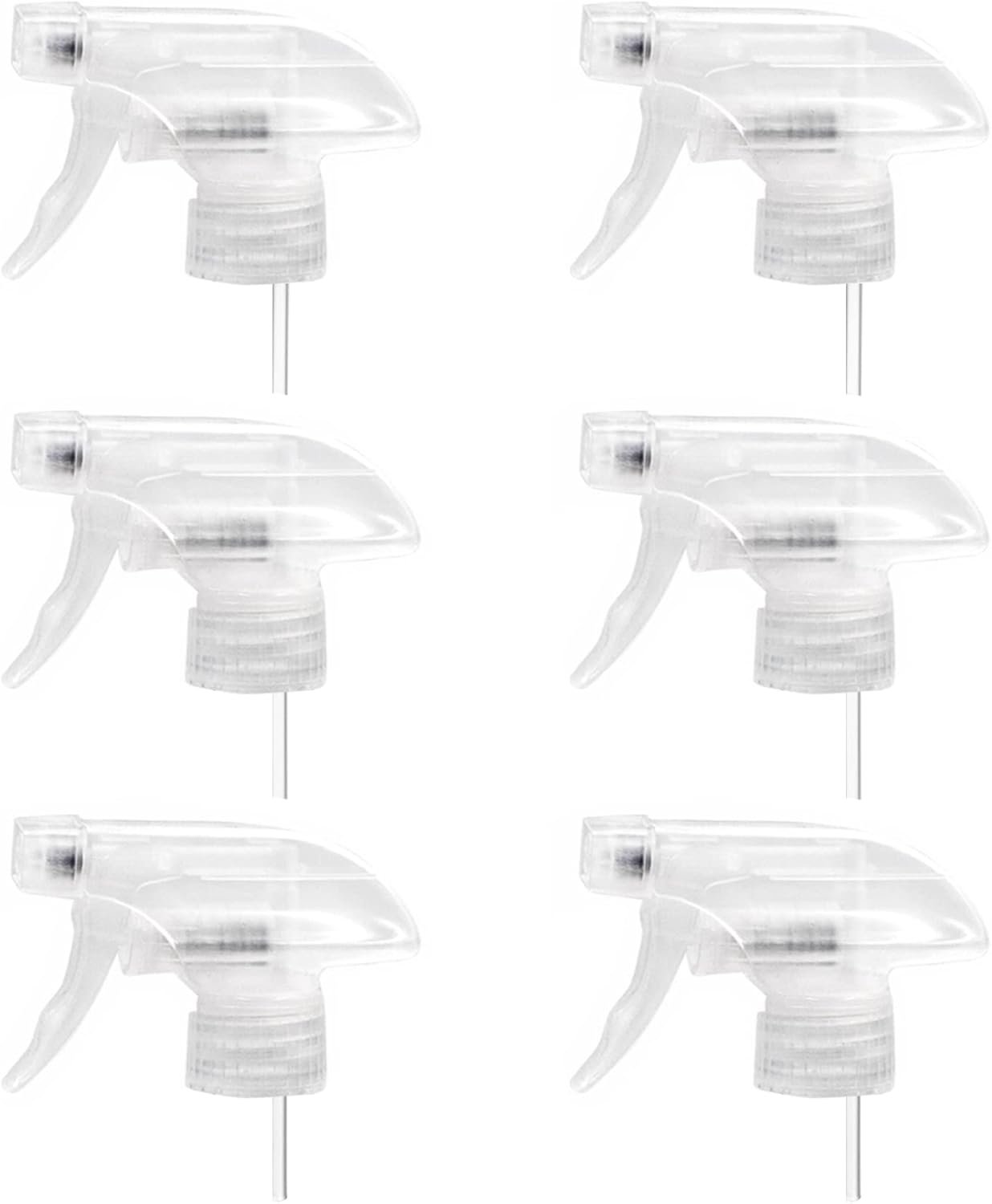6 boquillas de pulverización de repuesto, pulverizadores reutilizables con modos de flujo de niebla para botellas de vidrio de 8 oz16 onzas para