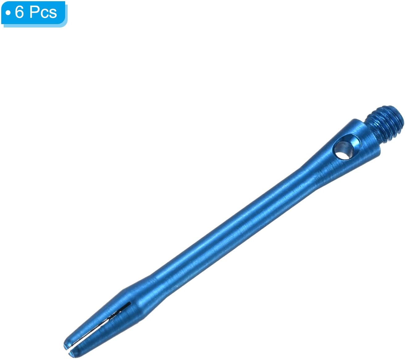 PATIKIL Dart Shafts – Tallos de dardos de aluminio de rosca mediana de 2BA, accesorios de lanzamiento para punta de acero