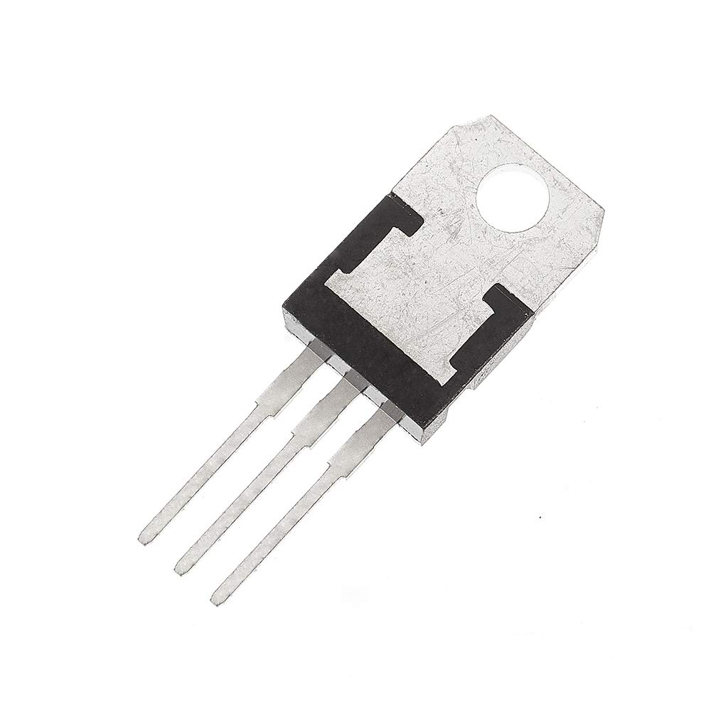 Bridgold 20pcs TIP120 TO-220 NPN Darlington Transistor de potencia bipolar, 5A 60V HFE 1000, 3 pines