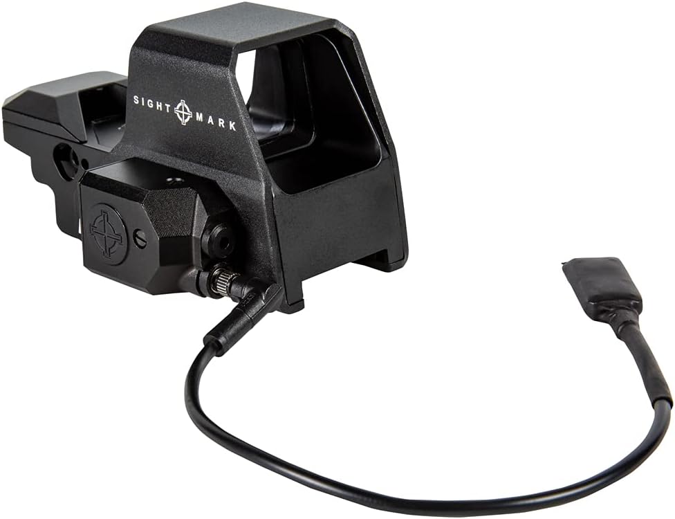 Sightmark Ultra Shot R-Spec – Mira refleja de doble disparo con láser