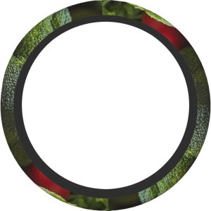 Nutritious – Funda para volante con estampado de verduras, suave, antideslizante, funda elástica para volante de automóvil, protector universal de Nutritious – Funda para volante con estampado de verduras, suave, antideslizante, funda elástica para volante de automóvil, protector universal de